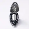 Comercio exterior transfronterizo europeo y americano lote directo moda Personalidad de hombre puede abrir cabeza de tiburón anillo de titanio anillo de acero inoxidable hip hop anillo de acero inoxidable