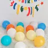 Set de Globos de Látex Retro Coloridos Decoración Fiesta de Cumpleaños de Bebé Propuesta Disposición de Habitación de Boda Accesorios para Fotos Venta al por Mayor