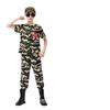 Ropa de camuflaje para niños y niñas, ropa de entrenamiento militar para jardín de infantes, ropa para campamentos de verano al aire libre, ropa de rendimiento para estudiantes de primaria, venta al por mayor