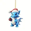 Pendente Decorativo de Natal da Amazon Transfronteiriço Dinossauro de Natal Bebê Pendurado