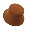 Sombrero de pescador de pana doble cara vintage transfronterizo para mujer, sombrero de cubo simple de pana fina de color liso para exteriores de invierno