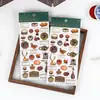 Tipetoys Estilo Chino Guka Serie Museo del Tesoro Chino Laca Laca Colorida Pegatinas Retro Bronceadas