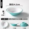Vajilla de Melamina Xiangyuan Tazón Pequeño Comercial Hielo Raspado Polvo de Hielo Tazón Continuo Agua con Azúcar Hierba Quemada Postre Fruta Ensaladera