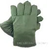 No inverno, enchimento de algodão manual ampliado e alargado é de menos 40 graus para manter o calor, à prova de frio e resistente ao desgaste, estilo antigo, verde militar, mão de algodão masculina