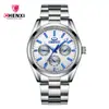 Reloj electrónico casual para pareja 006B para hombre al por mayor, venta directa del fabricante, tres ojos decorativos