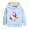 Suéter con capucha de otoño para niños, nueva ropa infantil 2022, estilo occidental, chaqueta de manga larga para primavera y otoño para niños y niñas.