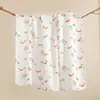 Al por mayor del fabricante Algodón de Bambú para Bebé Doble Capa Estampado Toalla de Baño Gasa Manta Envolvente para Bebé Envoltura para Bebé