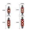 Iluminación Automotriz Luz de Lectura de Doble Punta Alto Brillo Corriente Constante Decodificación 12V24V Universal LED Luz de Techo para Matrícula Interior de Coche