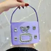 Bolso de Noche Nuevo Transfronterizo Incrustado de Diamantes, Bolso de Mano Elegante para Damas, Bolso Cruzado, Bolso de Vestir, Bolso Pequeño, Bolso Cruzado para Mujer