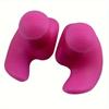 Tapones para los oídos populares de Amazon con forma de oreja Tapones para los oídos impermeables para natación Ventas directas de fábrica Tapones para los oídos de silicona suave profesionales para adultos
