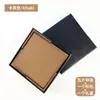 Alfombrilla cuadrada para taza de té de cuero en stock transfronteriza se puede fijar logo de empresa hilo de coser con borde aceitado alfombrilla redonda para taza de cuero pu