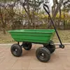 Carrinho de mão de quatro rodas plástico basculante doméstico camping barraca de venda de flores carrinho pequeno de coleta de entrega expressa carrinho de compras de supermercado carrinho de transporte