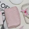 Bolsa de Almacenamiento Grande de Estrella 3D Portátil para Maquillaje, Monedero, Bolsa Menstrual, Bolsa Cuadrada Pequeña de Alta Apariencia