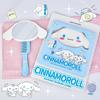 Comercio Exterior Transfronterizo Sanrio Espejo Peine Dos en Uno Espejo de Mano Kuromi Lindo Femenino Dormitorio Espejo de Maquillaje Conveniente