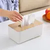 Caixa de Lenços de Madeira, Porta-Papel Toalha Moderno, Caixa Criativa de Guardanapos para Casa, Caixa de Lenços de Papel Fofa e Simples para Sala de Estar e Uso no Carro