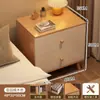 Mesita de Noche Pequeña Simple Moderna Gabinete Pequeño Simple Gabinete de Almacenamiento Habitación de Alquiler Dormitorio Hogar Estante de Almacenamiento de Mesita de Noche