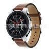 Adecuado para Samsung galaxy watch 46/42mm correa blanca puntiaguda correa de muñeca correa de cuero