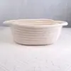 Cesta de Almacenamiento con Pompón Cesta Tejida de Cuerda de Algodón Comercio Exterior Estilo Japonés Hogar Hotel Artículos Varios Organizador de Artículos Pequeños Cesta para Cosméticos