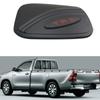 Adequado para Hilux Revo 2016 Tampa do Tanque de Combustível Preta Fosca com Logo TRD, Especialmente Projetado para Modificação
