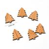 MZCT001-016 pegatina magnética de grano de madera transfronteriza para refrigerador, papel de notas, pegatina magnética circular decorativa fija