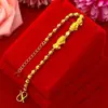 Pulseras de Oro Aluvial para Mujer, Pulseras de Lujo Ligero y Gama Alta, Cuentas Ligeras, Pulseras Pixiu para Mujer, Pulseras de Imitación de Oro, Joyería para Parejas al por Mayor