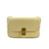 Bolsa Elegante Fresca Estilo Primavera Verano para Mujer 2022 Nueva Bolsa Tofu Bolso Cruzado Textura Popular Pequeño Cuadrado de Hombro