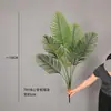Estilo Nórdico Buquê Artificial Folha de Tartaruga Banana Decoração de Casa Adereço de Fotografia Decoração de Quarto Modelo Bambu Pena Palmeira Areca