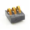 Conector de batería de litio horizontal de 3 pines, espaciado 2.5PH, altura 5.5h, con soporte de batería de columna BC-1-336, resorte