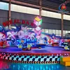 Carro voador autônomo para crianças ao ar livre, carro voador giratório, equipamento de playground, parque, carro voador giratório de elevação