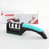 Afilador de cuchillos casero de mano afilado rápido tijeras acero de tungsteno piedra de afilar profesional artefacto afilador de cuchillos multifuncional para el hogar