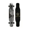 Skate Longboard de 44 Pulgadas para Principiantes, Hombres y Mujeres, Adultos, Tabla de Baile Doblemente Curva Profesional, Monopatín de Cuatro Ruedas de Madera de Arce para Jóvenes