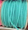 Suministro de Cuerda de Poliéster Colorida Cuerda Trenzada de 5 mm Cuerda Hilada con Alma Colorida Cuerda para Tejer a Mano DIY Cuerda Redonda para Colgante Ala de Sombrero