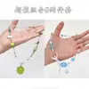 Maçã Verde~Colar de Contas Maçã da Floresta Dopamina Fofo Feminino Doce Fresco Temperamento Corrente para Clavícula