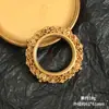 Marco de Fotos de Cruz Dorada Barroca Retro Europea Accesorios de Resina Hechos a Mano DIY Funda para Teléfono Materiales de Decoración para Fotografía