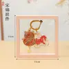 Artículos de Regalo Culturales y Creativos para Atracciones Turísticas: Saquitos de Incienso, Colgantes de Caballo de Metal, Amuletos de Bolsa de Brocado Song de Estilo Chino, Llaveros de Recuerdo de Viaje