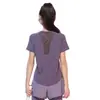 Camiseta de running transfronteriza para mujer, fresca y de secado rápido, ropa de yoga y fitness, top deportivo de manga corta, talla grande para mujeres de talla grande, verano 2026