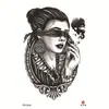 Nuevas pegatinas de tatuaje creativas pequeñas para todo el brazo originales impermeables en stock venta al por mayor tatuaje exclusivo transfronterizo pegatinas de tatuaje