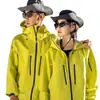 Mercadorias ferozes de alta qualidade! GB32614 Roupas de Carga Três Provas Hard Core Masculinas Colagem por Pressão à Prova de Vento Impermeável Roupa de Montanhismo Feminina