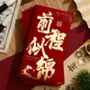 Atacado Personalizado Criativo Selo Dourado Novos Envelopes Vermelhos de Sucesso Acadêmico para Vestibulares com Altas Esperanças para o Futuro