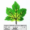 Nuevas Pegatinas de Tela Bordadas de Hoja de Arce Pegatinas para Ropa Parche Bordado Adhesivo de Calor Ropa de Baile Yangko Parche Bordado Adhesivo de Calor