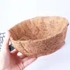 Maceta Semicírculo Fibra de Coco Maceta Colgante Esterilla Marrón Transpirable Maceta Hierro Forjado Cadena de Hierro Colgante Cesta Colgante