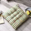 Almofada nova atacado almofada de cadeira listrada almofada de cadeira de estudante estilo japonês e coreano home office almofada para quadril almofada para bumbum