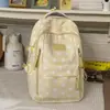 Mochila de estilo universitario con estrellas muy elegante para estudiantes de secundaria, preparatoria y universidad, mochila ligera casual de gran capacidad para viajes