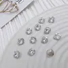 K9 net vermelho unha broca super flash branco pontiagudo fundo de cristal amor gordura decoração de unhas grande broca em forma de atacado
