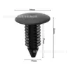 Adecuado para hebilla de techo Ford hebilla de plástico de nailon puro clip de cubierta de techo forro decorativo de portón trasero