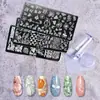 Placa de Estampado para Uñas Transfronteriza Set de Sellos Transferencia de Uñas Salón de Uñas Mismo Estilo Fabricante de Impresión por Transferencia Mayoreo