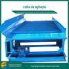 Longzhong fornece 100 toneladas por hora seleção de ouro de mineração calha peristáltica plana encorajadora FGS12 equipamento de extração de ouro