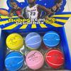 Mini Baloncesto de Goma 6cm Juguetes Hueco Sin Inflar Venta al por Mayor Equipo de Entrenamiento Pelota para Niños Soporte para Pelota Marco para Pelota Pelota Educativa