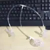 Los accesorios de airbag para gorro de conejo en movimiento sacuden el sonido del mismo gorro de conejo de PVC transparente, accesorios de juguete, explosiones de muestra