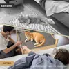 Nuevo saco de dormir de noche cama para mascotas cuna de madera para gato y perro